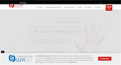 Desktop Screenshot of fondazioneluvi.org